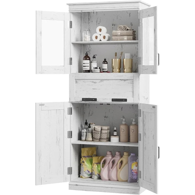 Tall Bathroom Cabinet, Freestanding Storage Cabinet