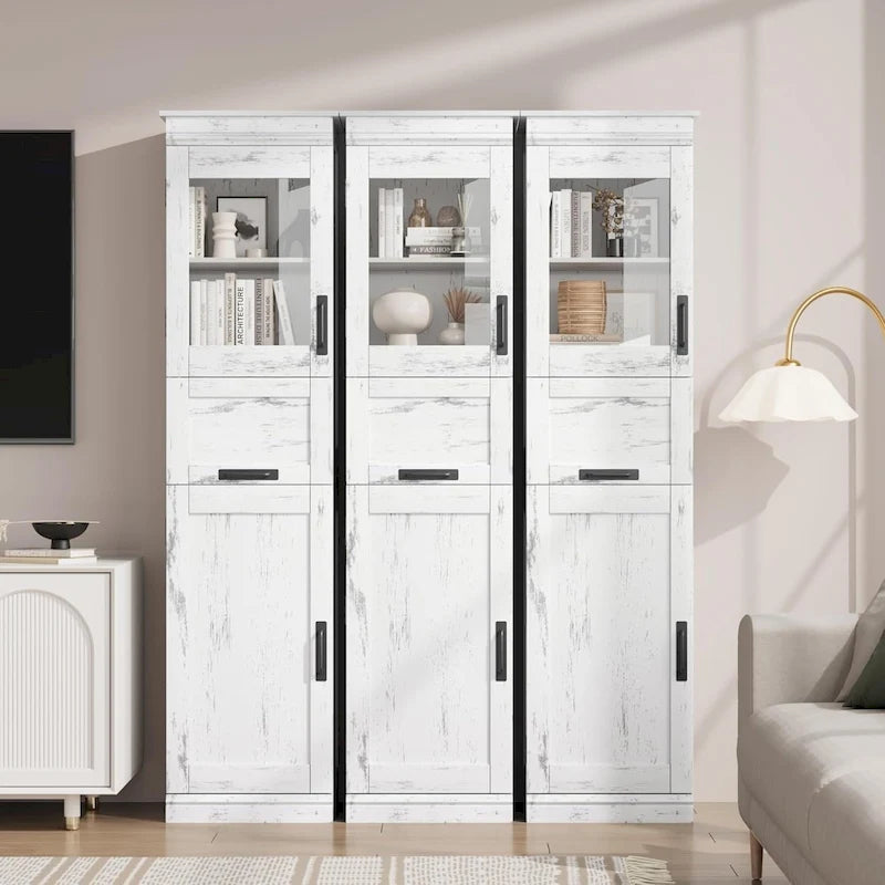 Tall Bathroom Cabinet, Freestanding Storage Cabinet