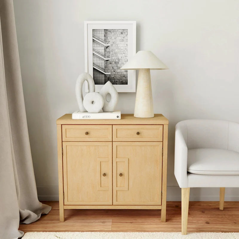 Mobile contenitore decorativo Imperial con ferramenta dorata | mobile contenitore ed espositivo moderno mid-century per soggiorno