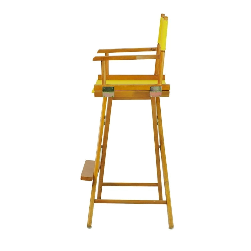 Regiestuhl mit Rahmen aus Honigeiche, 30 inch