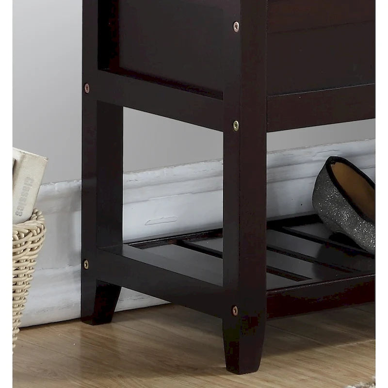 Entryway Storage Shoe Bench