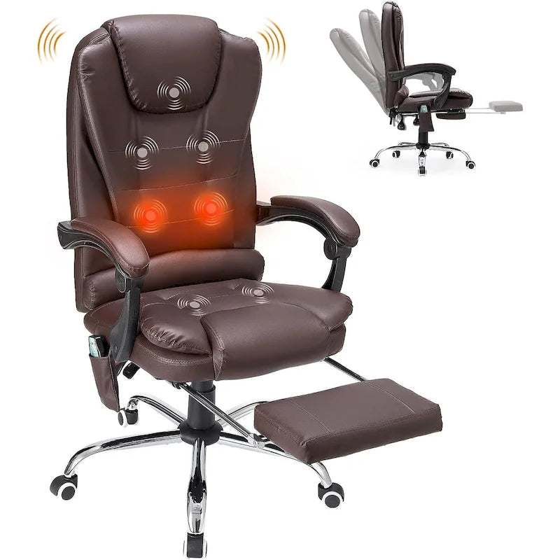 Beheizbarer Chefsessel fürs Büro