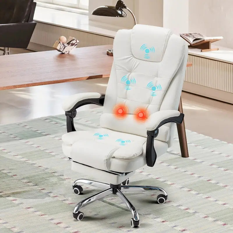 Beheizbarer Chefsessel fürs Büro