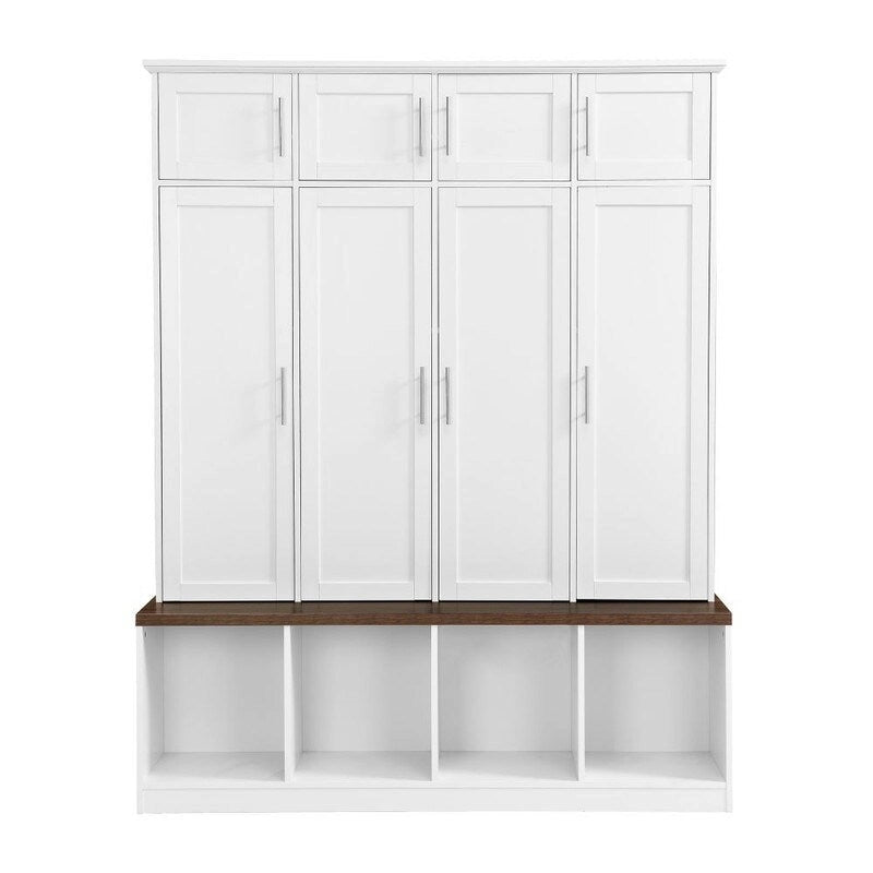 Multi-Functional Hall Tree Entryway Cabinet