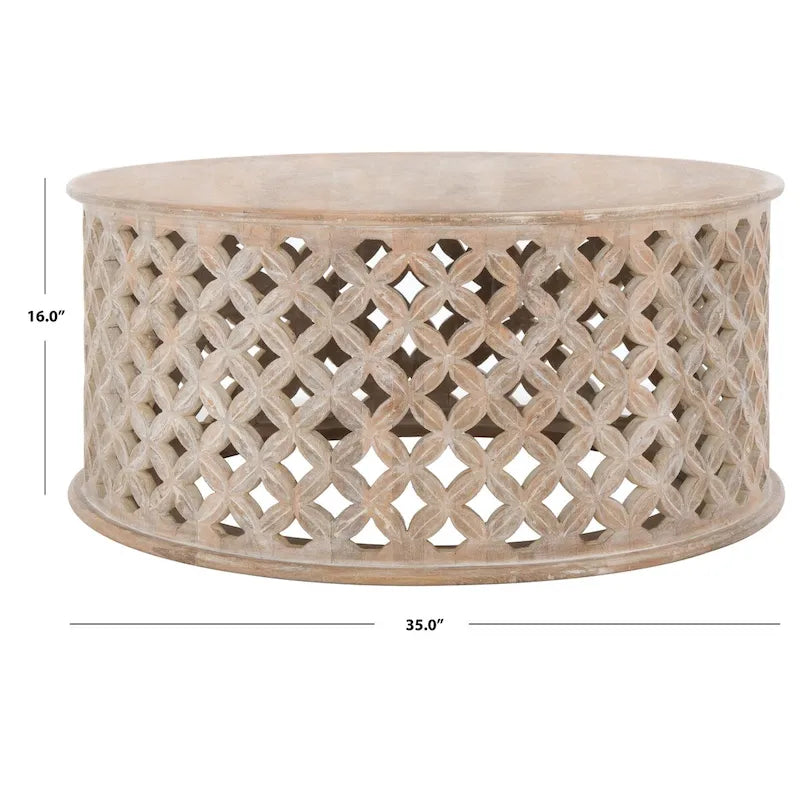 Round Coffee Table - 35 L x 35 D x 16 H - 35Wx35Dx16H