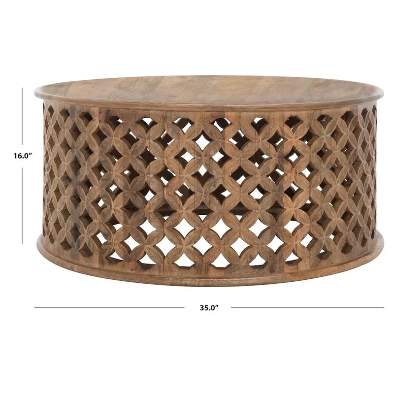 Round Coffee Table - 35 L x 35 D x 16 H - 35Wx35Dx16H