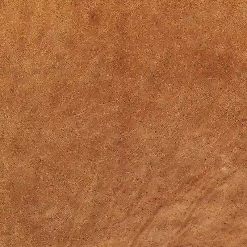 Full Grain Genuine Italian Leather Ottoman