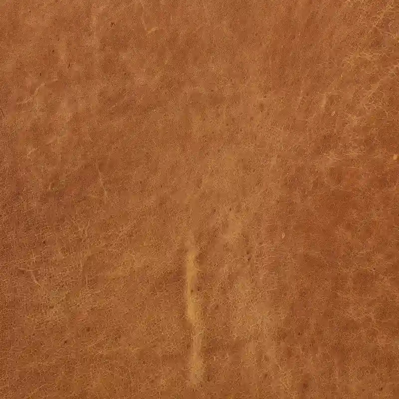 Full Grain Genuine Italian Leather Ottoman
