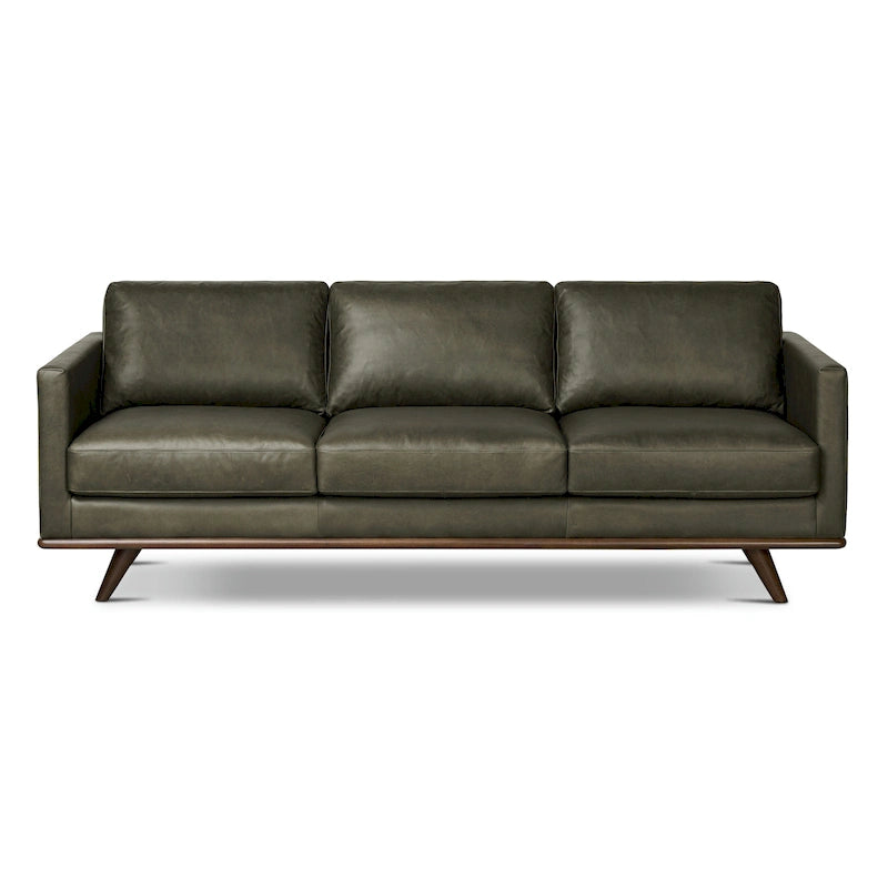 85 Sofa - Full Grain Genuine Italian Leather