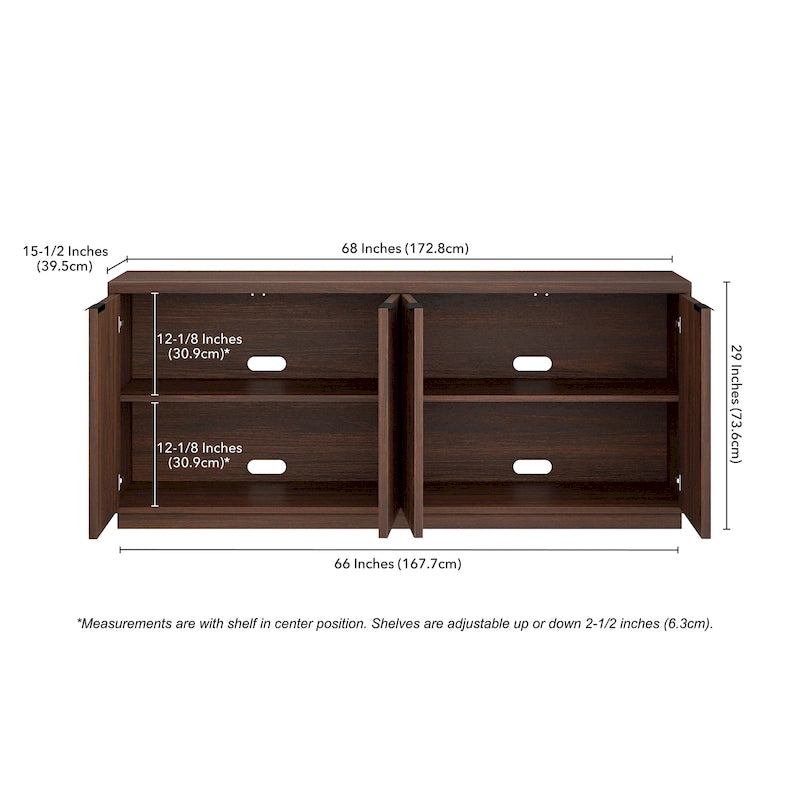 Credenza rettangolare larga 68