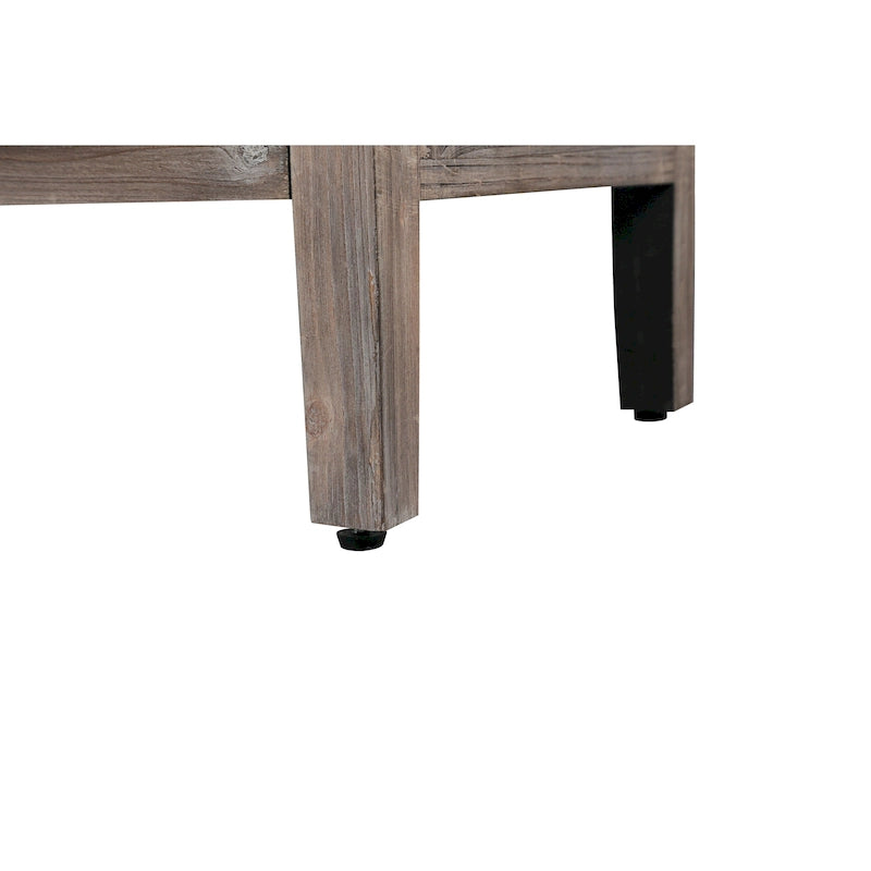 Credenza contenitore con anta a fiori intagliati in stile antico